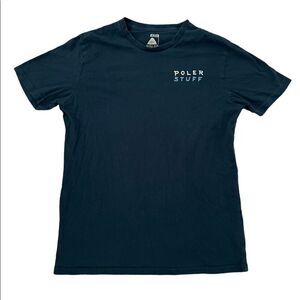 Polar stuff short sleeve blue t shirt mens A4